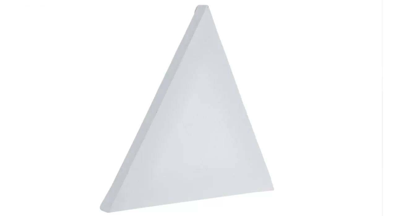 بوم مثلث دورسفید آرسو ضلع 15 سانتی متر