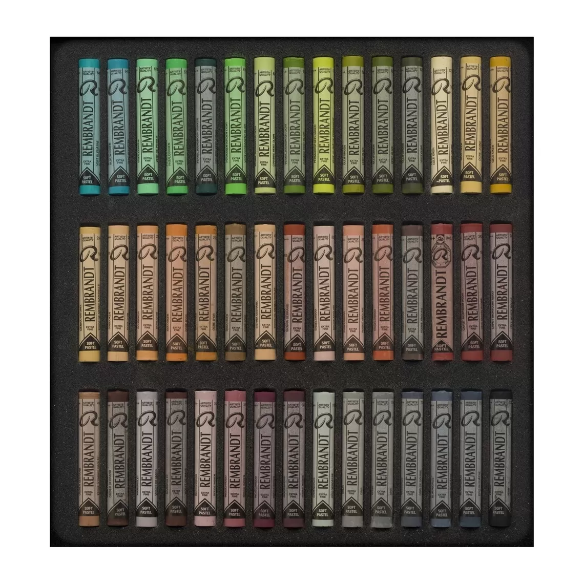  پاستل گچی کامل 90 رنگ پرتره رامبراند مدل Portrait Selection | 90 whole pastels
