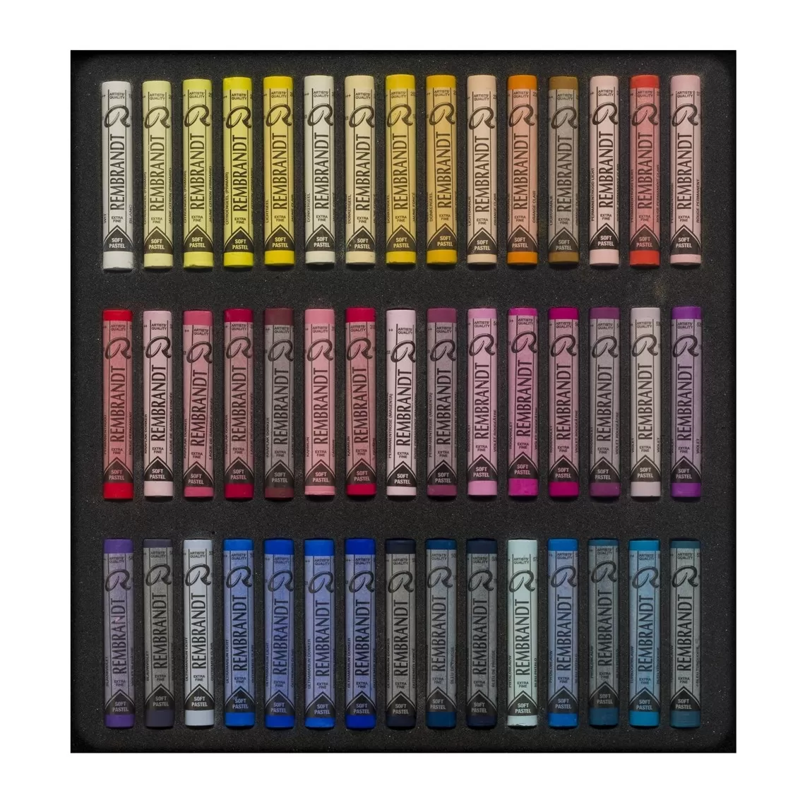  پاستل گچی 90 رنگ رامبراند مدل Portrait Selection | 90 whole pastels