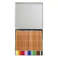 پاستل مدادی 24 رنگ کرتاکالر (جعبه فلزی)