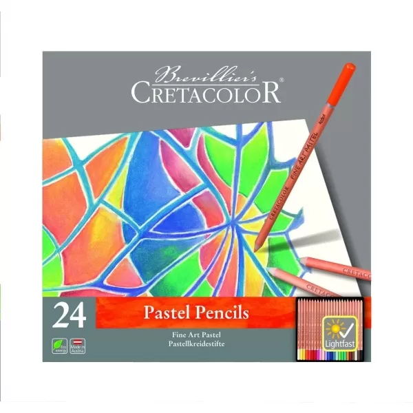 پاستل مدادی 24 رنگ کرتاکالر 