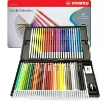 پاستل مدادی 60 رنگ استابیلو مدل CarbOthello