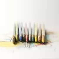 مداد پاستل گچی کنته پاریس 24 رنگ  (جعبه فلزی) 