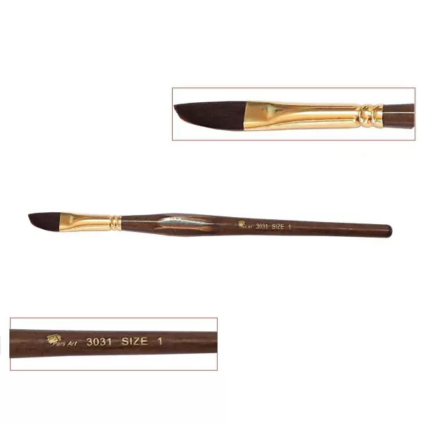قلمو شمشیری پارس آرت سایز 1 سری 3031
