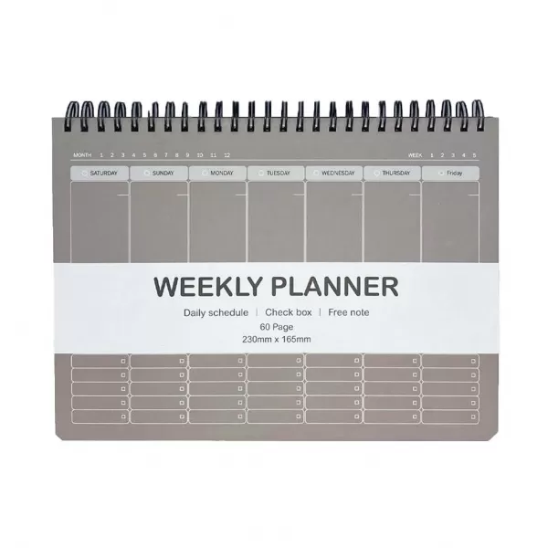 دفتر پلنر و تودوليست هفتگي (weekly planner ) همیشه همیشه كد 146
