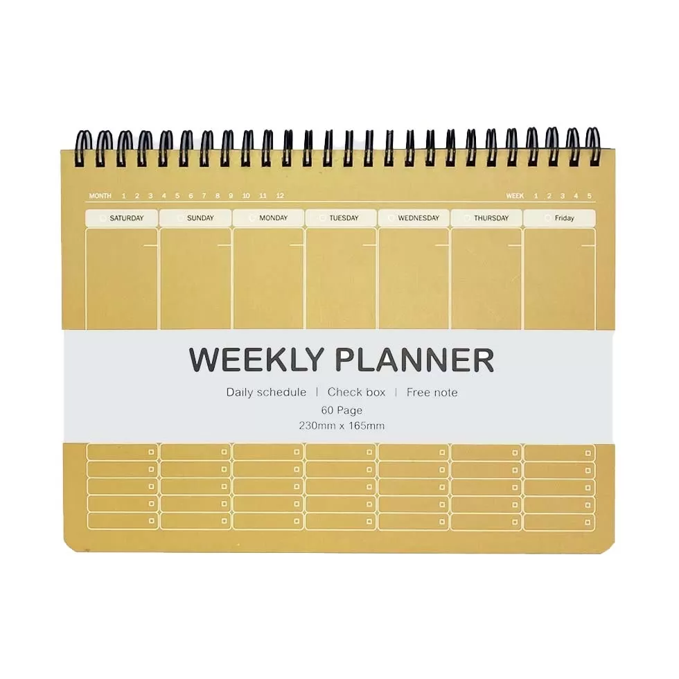 دفتر پلنر و تودوليست هفتگي (weekly planner ) همیشه كد 139