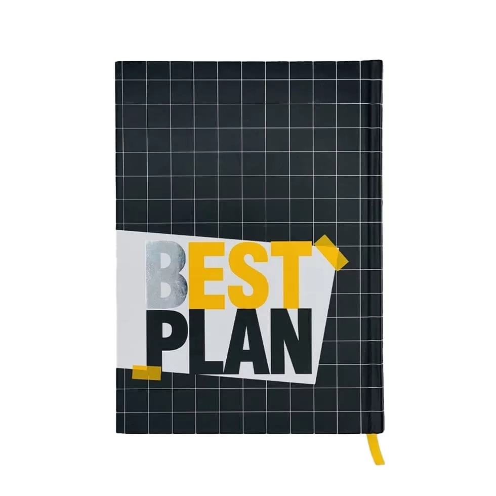 دفتر يادداشت تک خط هميشه تايپوگرافي بست پلن Best Plan کد 455