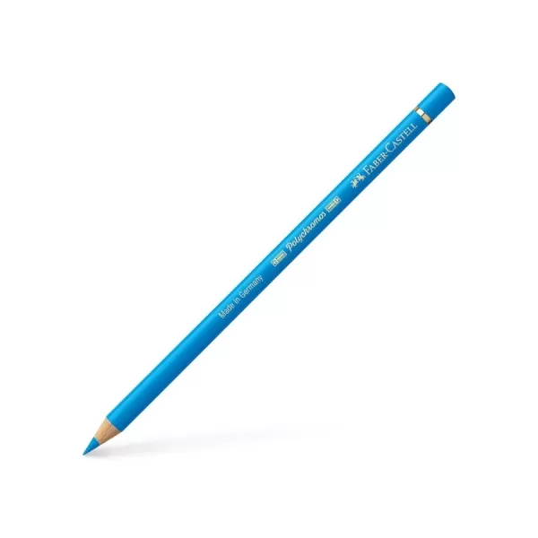 مداد رنگی پلی کروم فابر کاستل رنگ Middle Phthalo Blue - کد رنگی 152