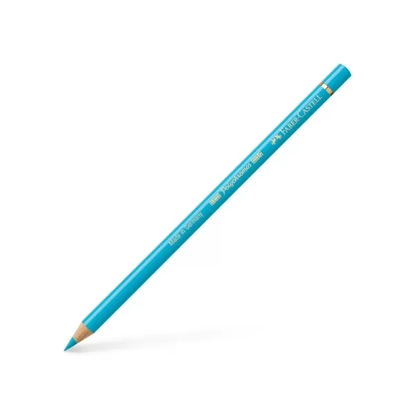 مداد رنگی پلی کروم فابر کاستل رنگ Light Cobalt Turquoise - کد رنگی 154