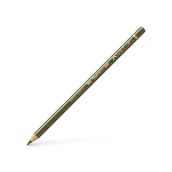 مداد رنگی پلی کروم فابر کاستل رنگ Olive Green Yellowish - کد رنگی 173