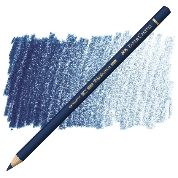 مداد رنگی پلی کروم فابر کاستل رنگ Prussian Blue - کد رنگی 246