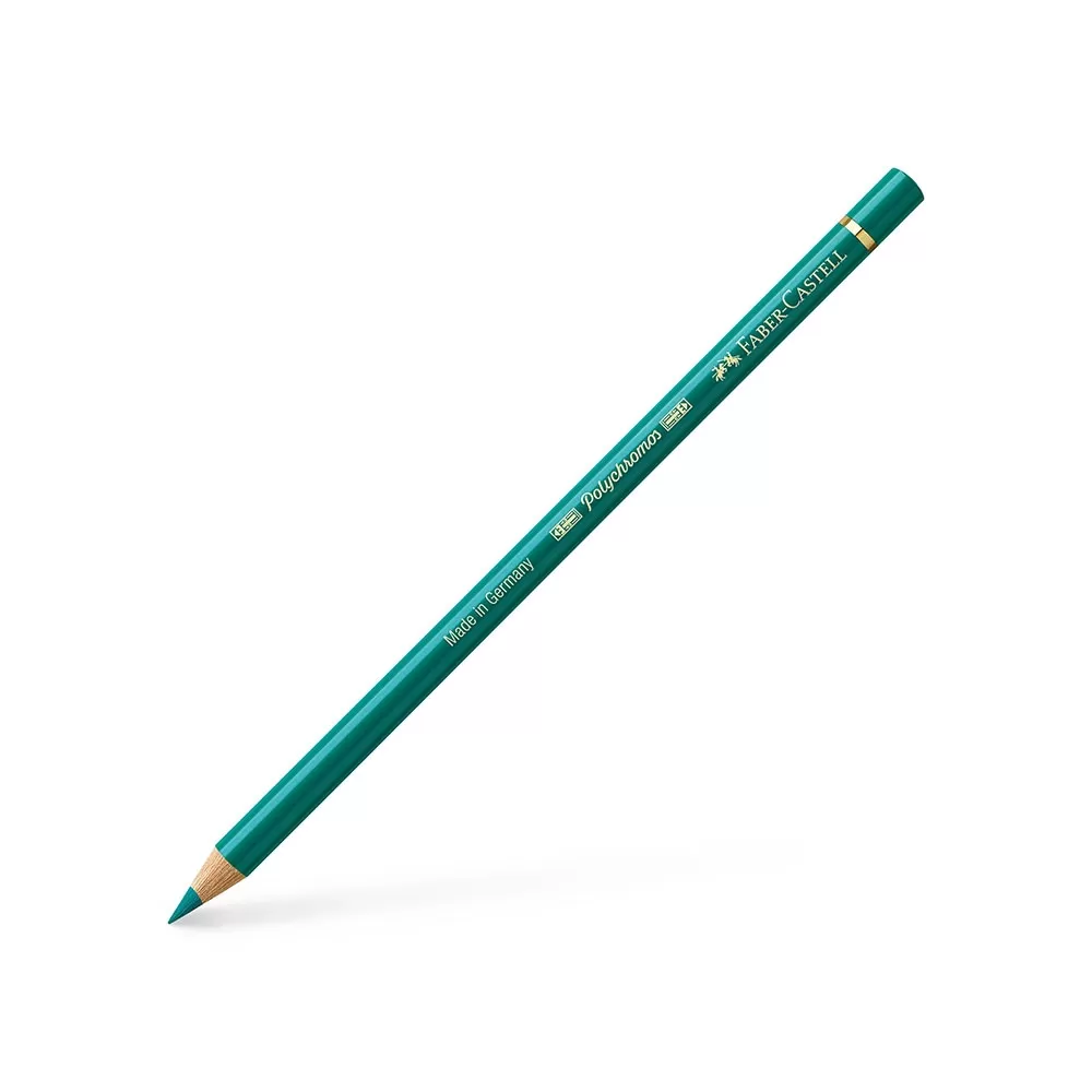مداد رنگی پلی کروم فابر کاستل رنگ Chrome Oxide Green Fiery - کد رنگی 276