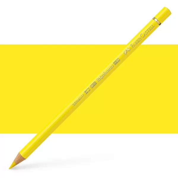 مداد رنگی پلی کروم فابر کاستل رنگ Light Cadmium Yellow - کد رنگی 105