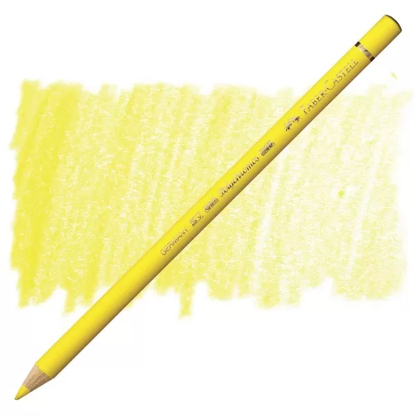 مداد رنگی پلی کروم فابر کاستل رنگ Cadmium Yellow - کد رنگی 107
