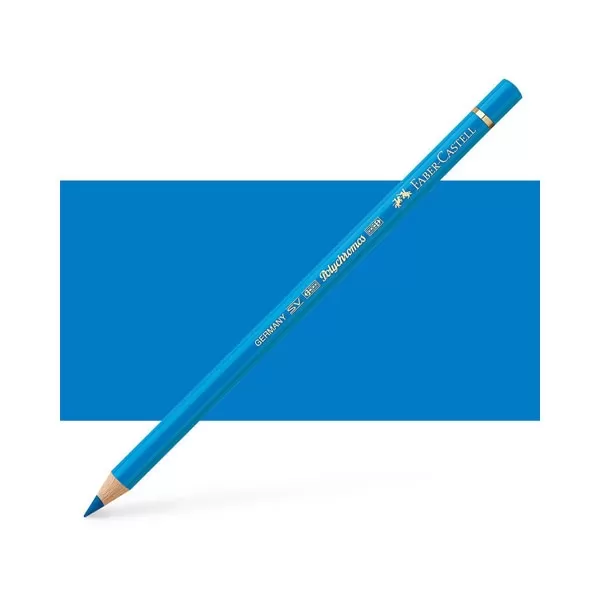 مداد رنگی پلی کروم فابر کاستل رنگ Phthalo Blue - کد رنگی 110