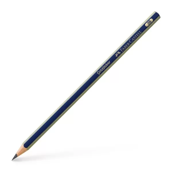 مداد طراحی فابرکاستل مدل گلد فابر سختی نوک 2B