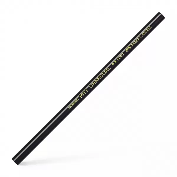 مداد کنته مشکی سافت فابرکاستل مدل Charcoal Pencil