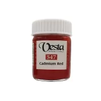 گواش قرمز تیره وستا مدل Cadmium red