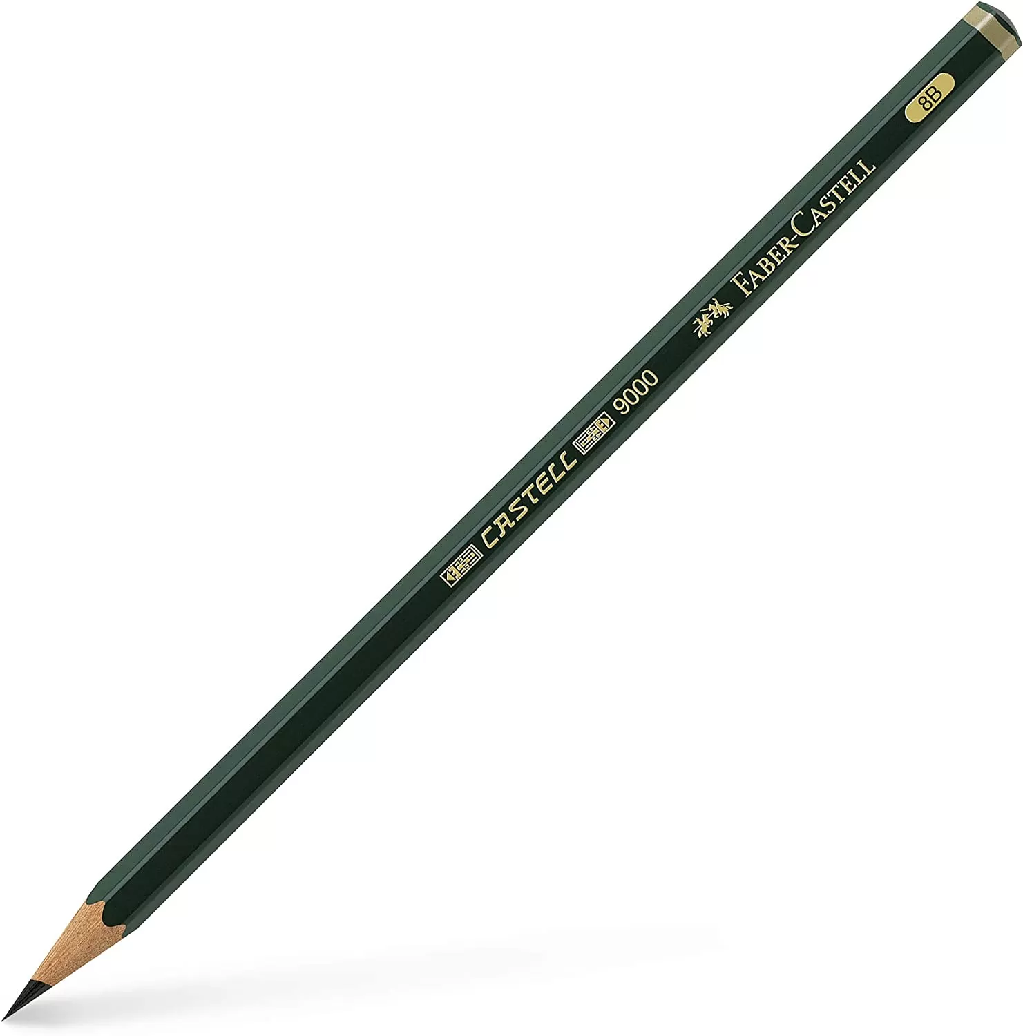 ست 12 عددی مداد طراحی فابرکاستل مدل Castell 9000 graphite pencil, Art Set, tin of 12