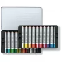 مداد رنگی آبرنگی 48 رنگ استدلر مدل karat® aquarell 125