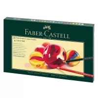 مداد رنگی پلی کروم 20 رنگ فابر کاستل به همراه 2 مداد طراحی، پاک کن و تراش مدل 26 Piece Mixed Media Set - 210051