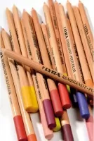 مداد رنگی 100 رنگ پلی کالر جعبه چوبی LYRA مدل Rembrandt Polycolor Set of 100