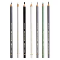 مجموعه 7 عددی مداد رنگی پلی کروم فابرکاستل مناسب طراحی چرم