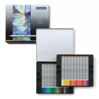 مداد رنگی آبرنگی 36 رنگ استدلر مدل karat® aquarell 125 