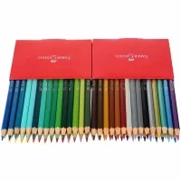 مداد رنگی 60 رنگ فابرکاستل مدل کلاسیک جعبه مقوایی 