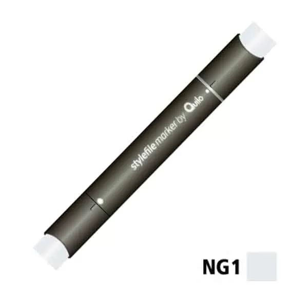 ماژیک راندو دو سر کوییلو  مدل Stylefile کد NG1 (رنگ Neutral Grey 1 )
