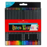 مداد رنگی 24 رنگ فابرکاستل مدل Black Editition Colour Pencils (جعبه مقوایی)