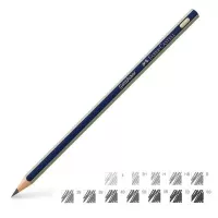 مداد طراحی فابرکاستل مدل گلد فابر سختی نوک 7B 