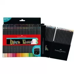مداد رنگی 50 رنگ فابر کاستل مدل Black Editition Colour Pencils (جعبه مقوایی)