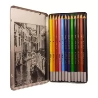 مداد رنگی جعبه ای 12 رنگ آسیا کد 262155