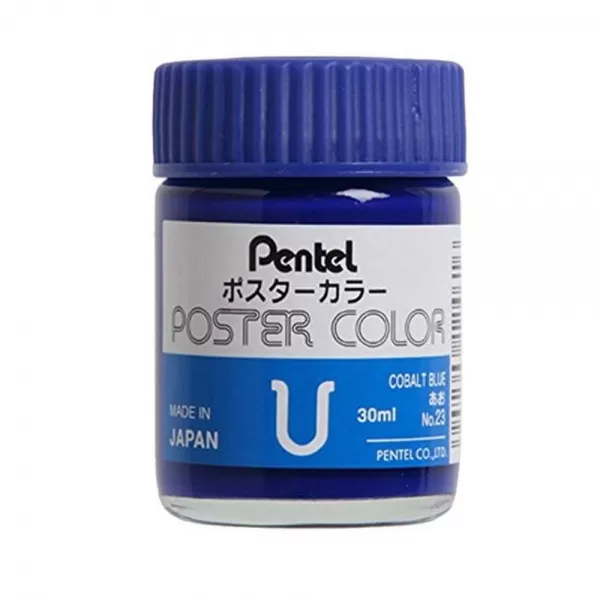 گواش 30 میل پنتل ژاپن رنگ Cobalt Blue کد WPU NO.23